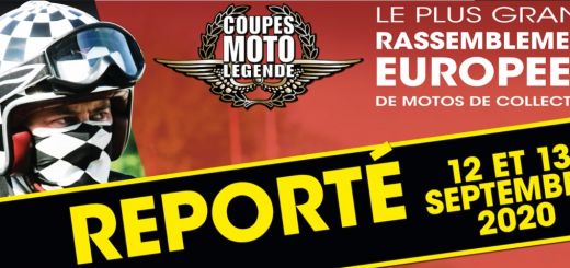 Reporté - Coupes Moto Légende 2020